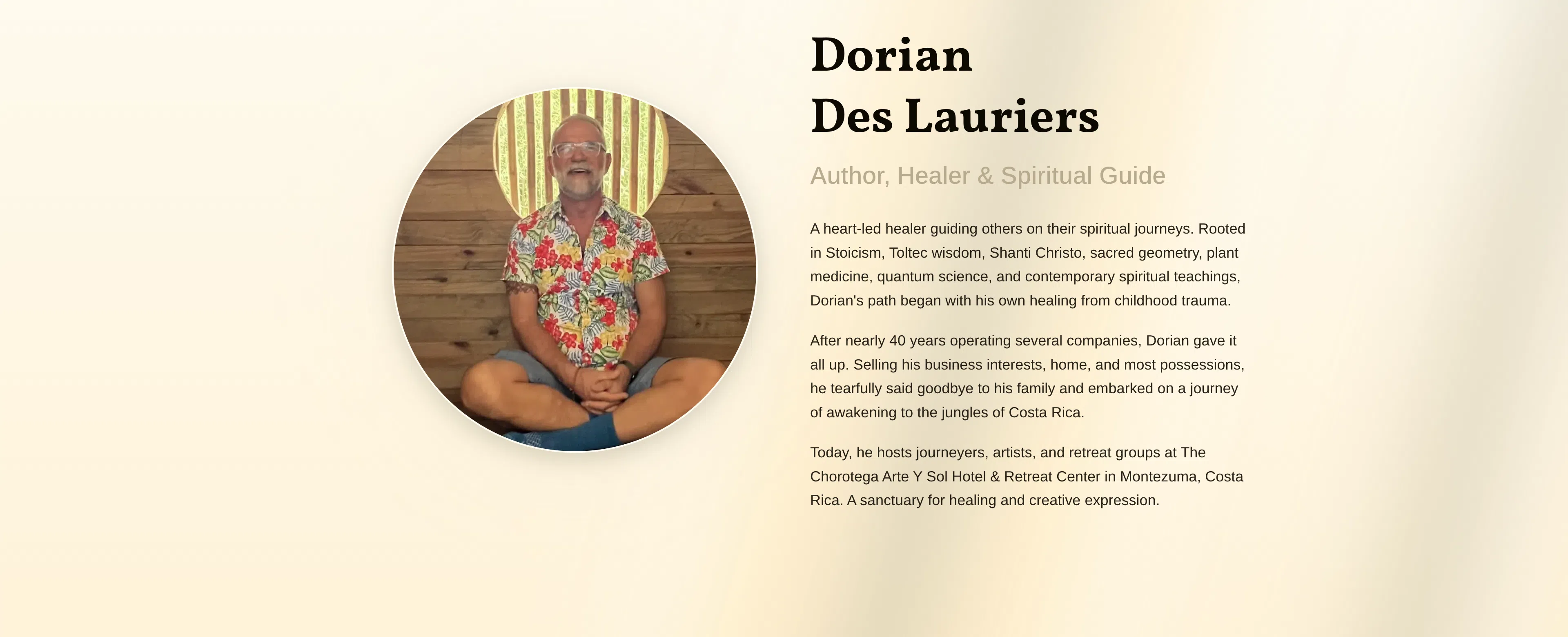 Hero section of the book launch site showing clean design with accessibility features