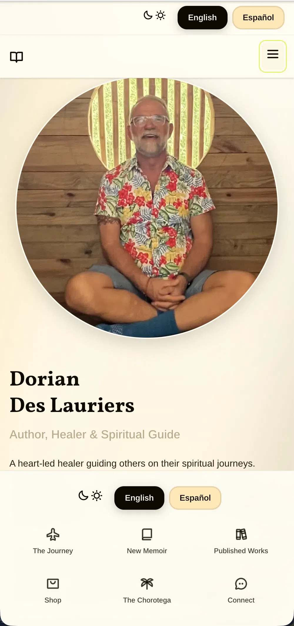 Mobile navigation with bottom drawer